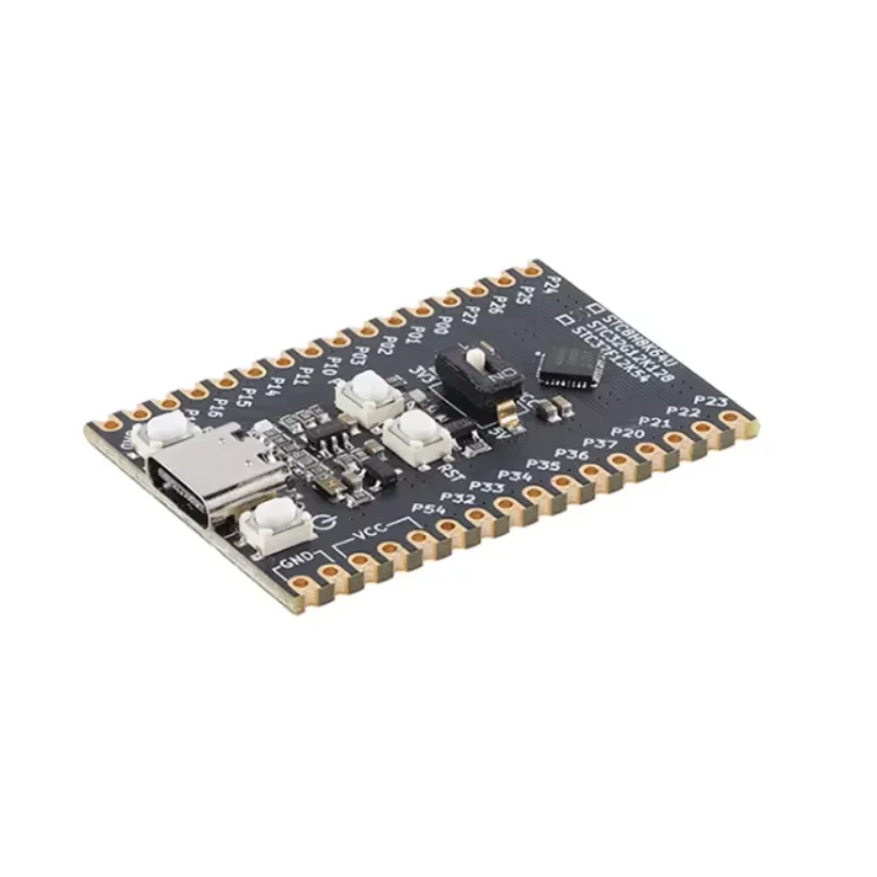 2pcs STC32G12K128-QFN32 Core Function Learning Board Development Board Module Type-C Interface Half-Hole Board