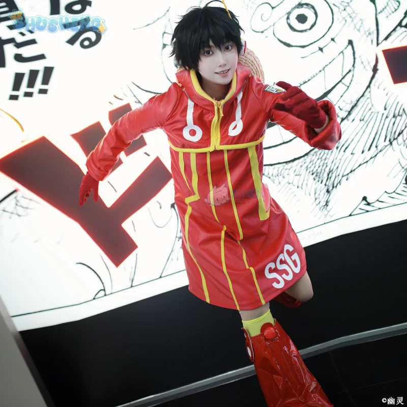 القرد D كوس لوفي Egghead تأثيري حلي أنيمي OP معطف جلد أحمر تنورة قبعة غطاء الحذاء حفلة الهالوين لطيف امرأة رجل موحدة #1