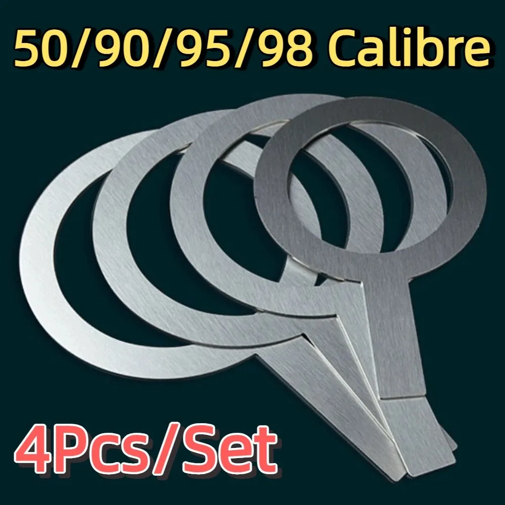 4Pcs 50/90/95/98 Kaliber Backen Tasse Dichtungen Rost-proof Anti Verbrühen Milch Tee Tasse Ringe professionelle Sicher Cafe Dessert Creme Ring