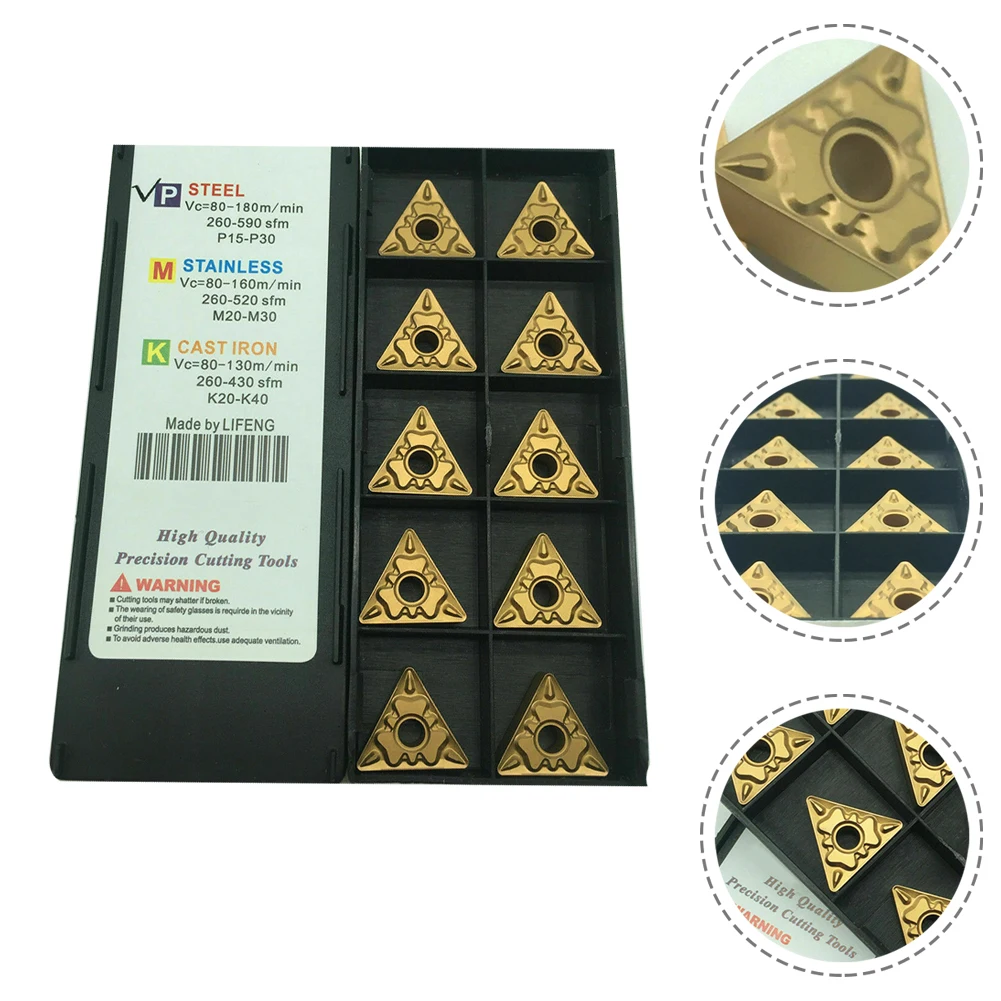 

Легко сменные 10 шт. TNMG160408 HQ LF9011 Надежный набор вставок для эффективных операций с ЧПУ для стали