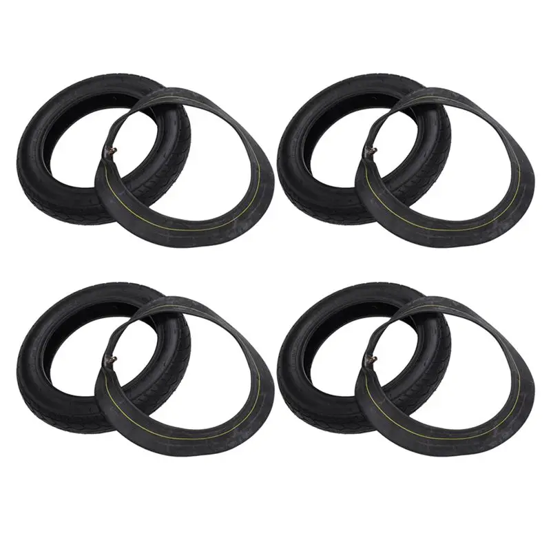 AASS-4Pcs 12 1/2X2 1/4 Battery Car Tire 57-203 Electric Wheelchair Inner And Outer Tire 62-203 Pneumatic Tire