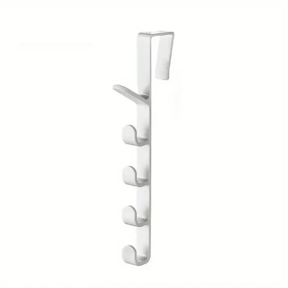 Bedroom Door Hanger Clothes Hanging Rack Over The Door Plastic Home Storage Organization Hooks, Purse Holder For Bags Rails
