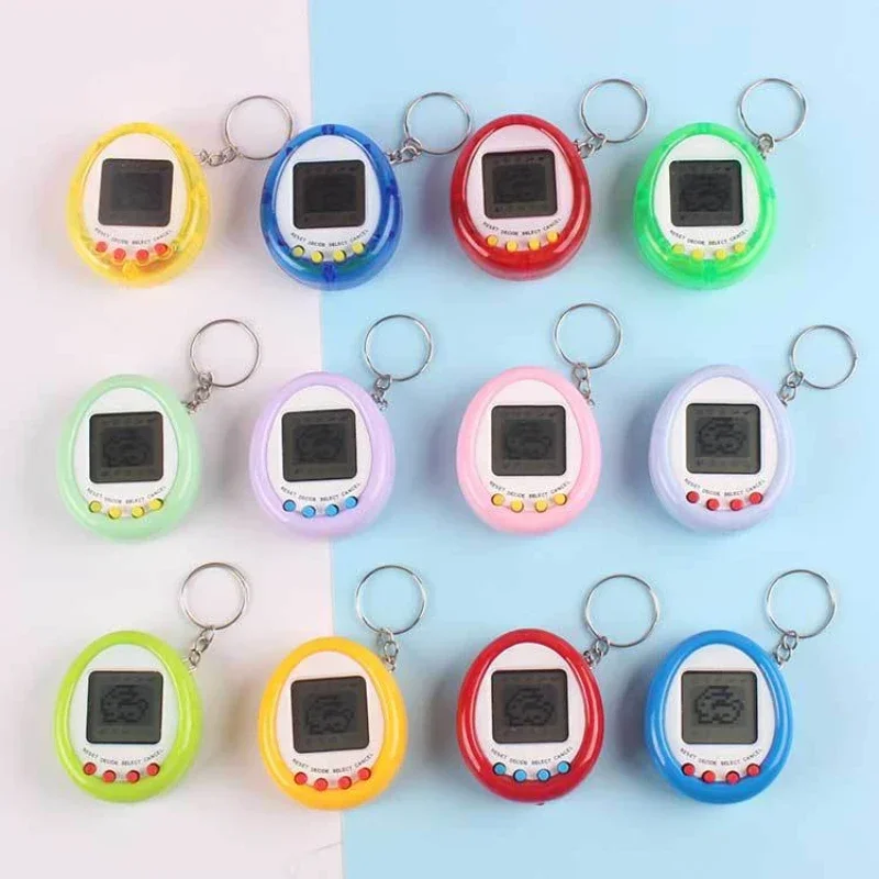 Mode 90er Jahre nostalgische Tamagotchi elektronische Haustiere Katze pädagogische lustige 90er Jahre virtuelle Cyber Haustier Spielzeug Geschenk Weihnachten Geburtstag Spielzeug