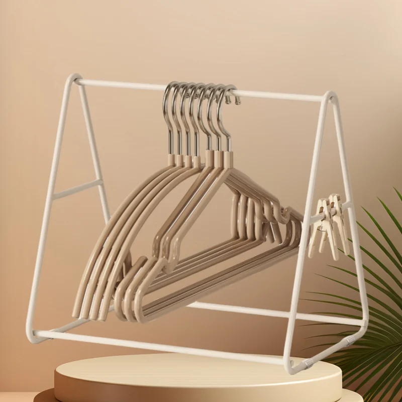Clothes rack storage rack desktop placement clothes rack hanging rack movable tabletop style clothes rack sorting rack