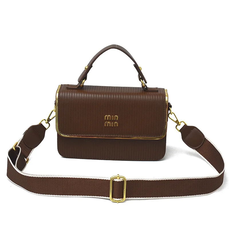 حقيبة مربعة لوكس 2025، محفظة كتف مزخرفة للنساء، حقيبة كروس للركاب، حقيبة بسيطة من النهار إلى الليل، قمة الموضة