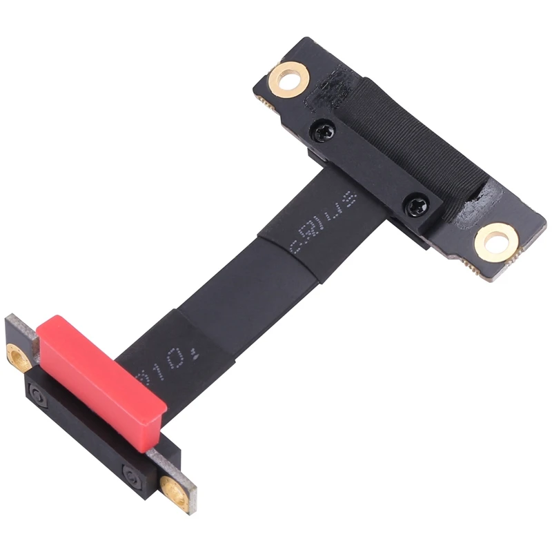 PCIE X1 Riser Cable Dual 90 Degree Right Angle Pcie 3.0 X1 To X1 Extension Cable 8Gbps PCI Express 1X Riser Card