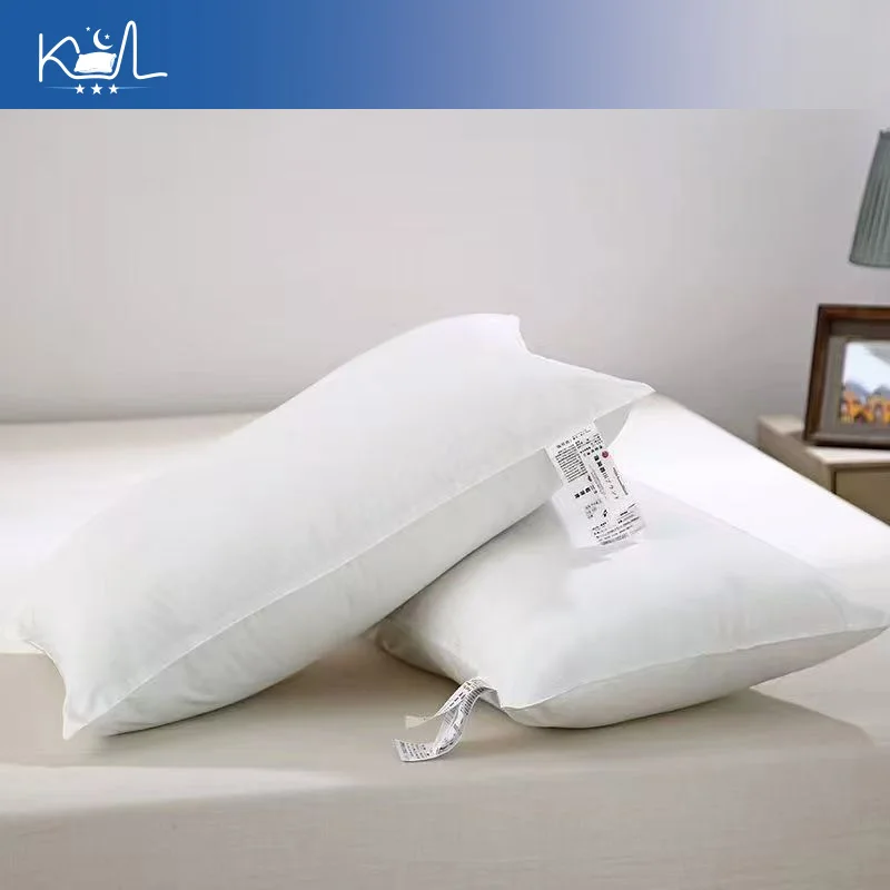 Goose Feather Down Pillow, Adjustable Loft Soft Medium Firm Bed Pillow for Sleeping, Hotel Quality Queen Size Pillow
