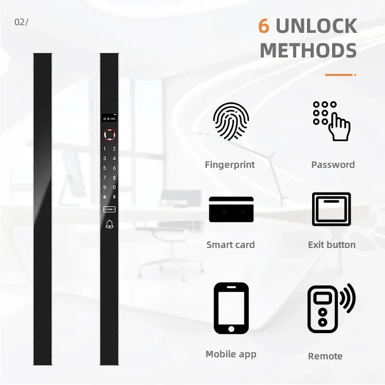 

Electronic Card Fingerprint Smart Electric Digital Handle