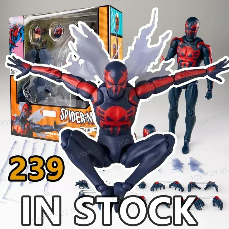 

В наличии Mafex 239 Человек-паук 2099 KO Комическая версия — аниме-фигурка, модель, индивидуальный подарок