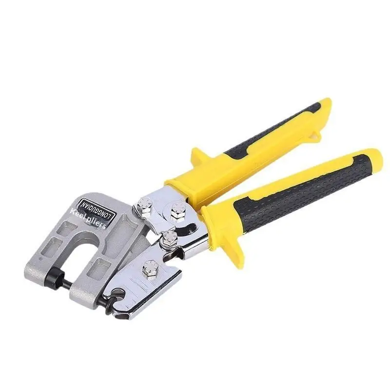 ~Stud Crimper Aluminum Alloy Handle Gypsum Plaster Board Drywall Tool Lightweight Keel Pliers For Fastening Metal Gadgets