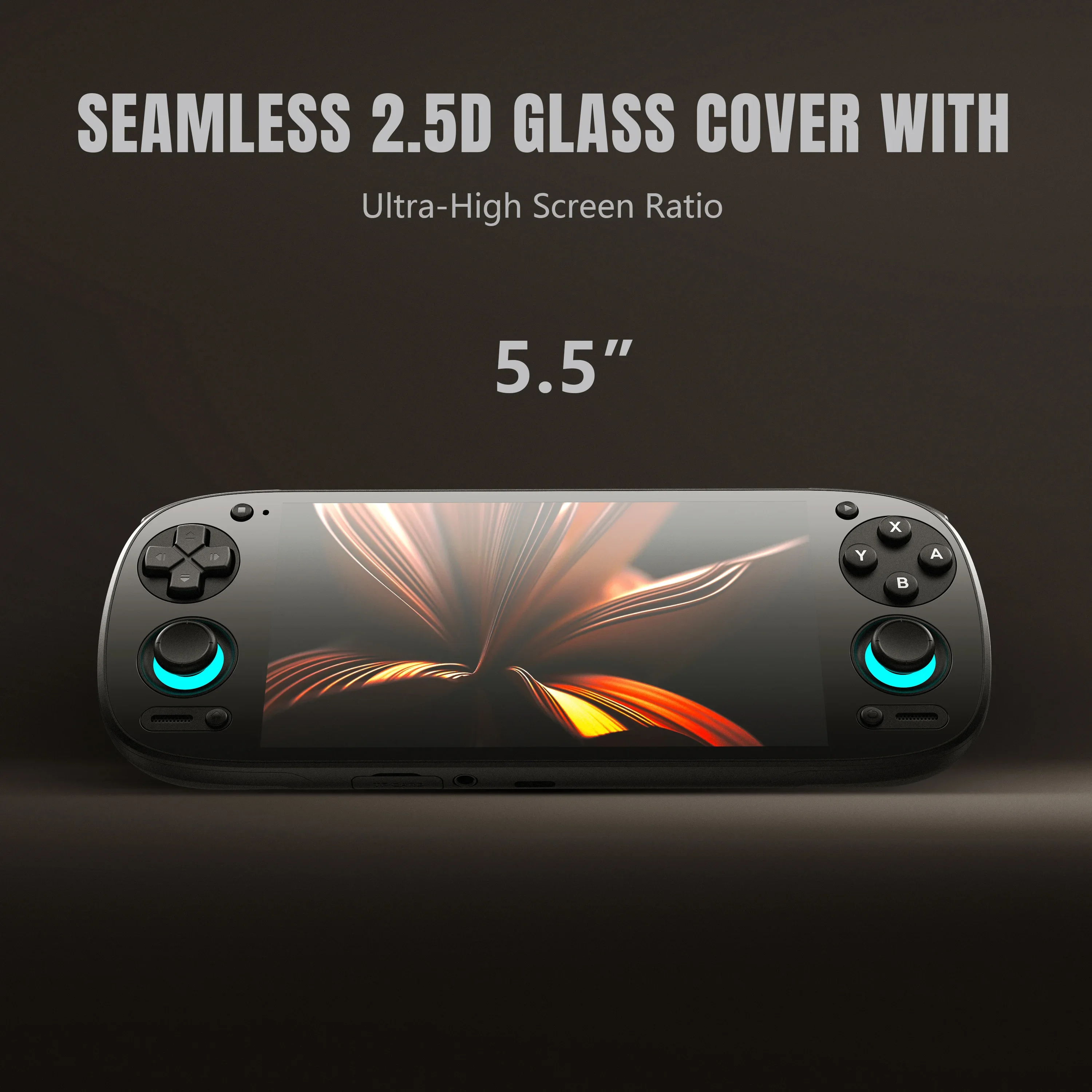 AMPOWN Retroid Pocket 5 RP5 Handheld Game Players 5.5'' AMOLED 1080P Screen Android 13 Portable Retro Video Game Player SD865