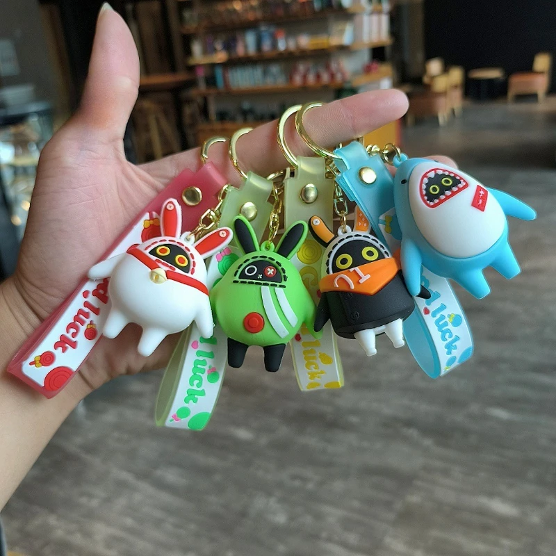 

Zenless Zone Zero Anime Figures Pendant Toy The Bangboo Keychain Game PVC Model Keyring Doll Decoration Action Figures Gifts
