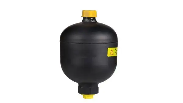 New carbon steel diaphragm accumulator with threaded pressure 1-year warranty