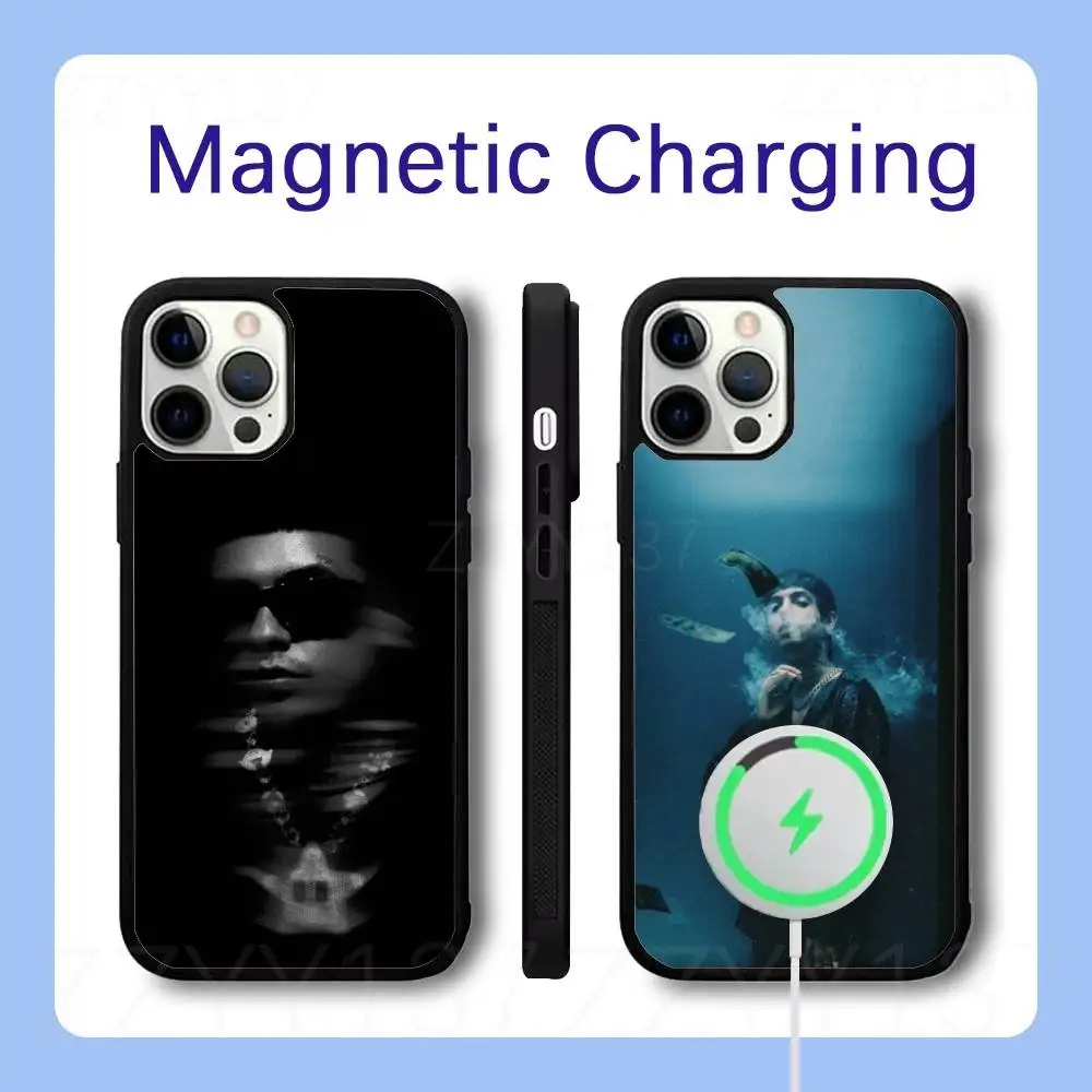 

Natanael Cano Porque La Demora Phone Case For iPhone 16,15,14,13,12,11,Pro,Max,Plus,Mini,SE Magsafe Magnetic Wireless Charging