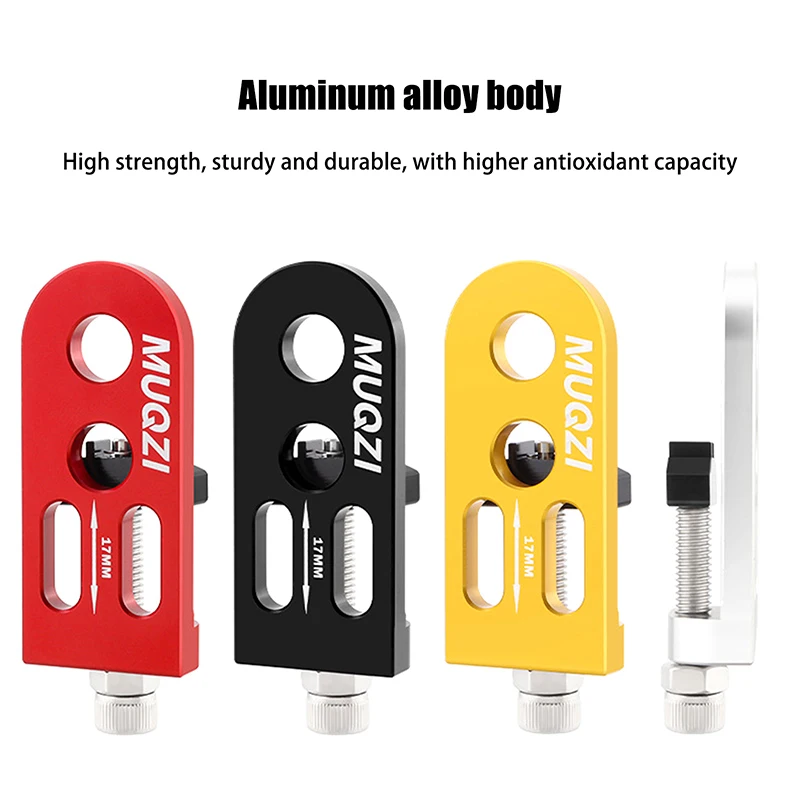 

1 шт. 10-миллиметровый регулятор натяжения велосипедной цепи с двумя отверстиями, натяжитель цепи для односкоростных велосипедов BMX, складных и фиксированных велосипедов