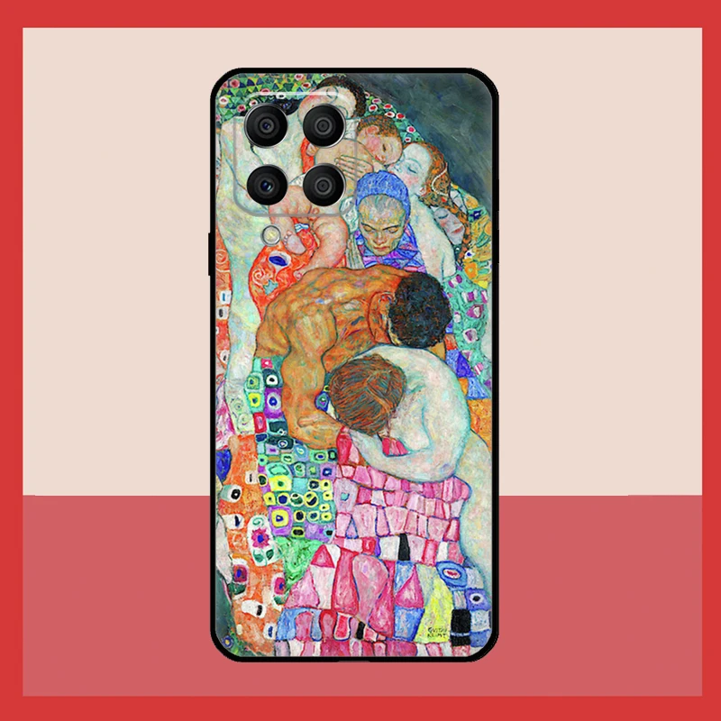 قبلة بواسطة غوستاف كليمت حافظة لهاتف سامسونج جالاكسي M31 M21 M13 M33 M53 M15 M35 M55 M16 M36 M56 M12 M32 M52 M14 M34 M54 #6