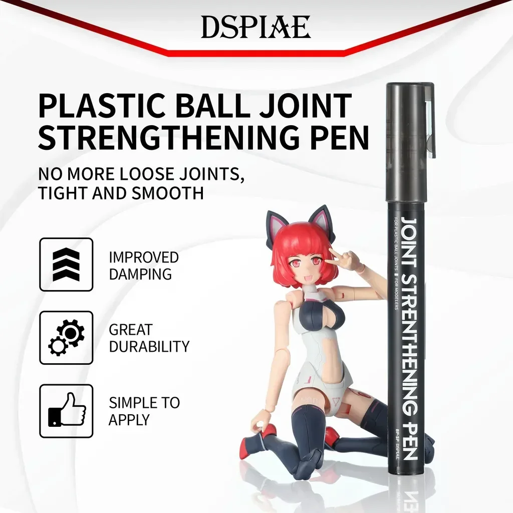 Image of DSPIAE BP-SP Professioneller Kunststoff-Gelenkverstärkungsstift für Gundam Mecha Modelle, Militärmodellbau, Klebestift zur Modellreparatur
