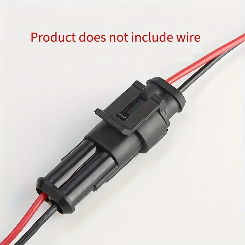 10PCS 2 Pin Way Electrical Wire Connector, 18AWG Male Female Plug Socket, Quick Disconnect Wire Connectors for Car, Truck view 6