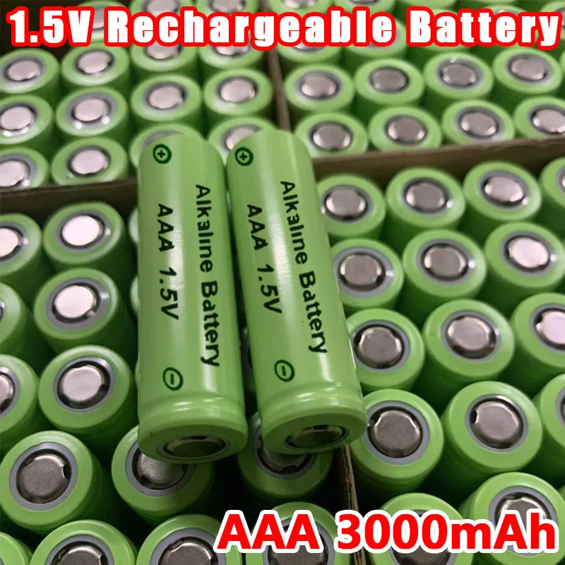 

1.5V 3000mAh High Capacity AAA Rechargeable Battery - Universal for Remote Control/Game Controller/Camera/Radio & More Electroni