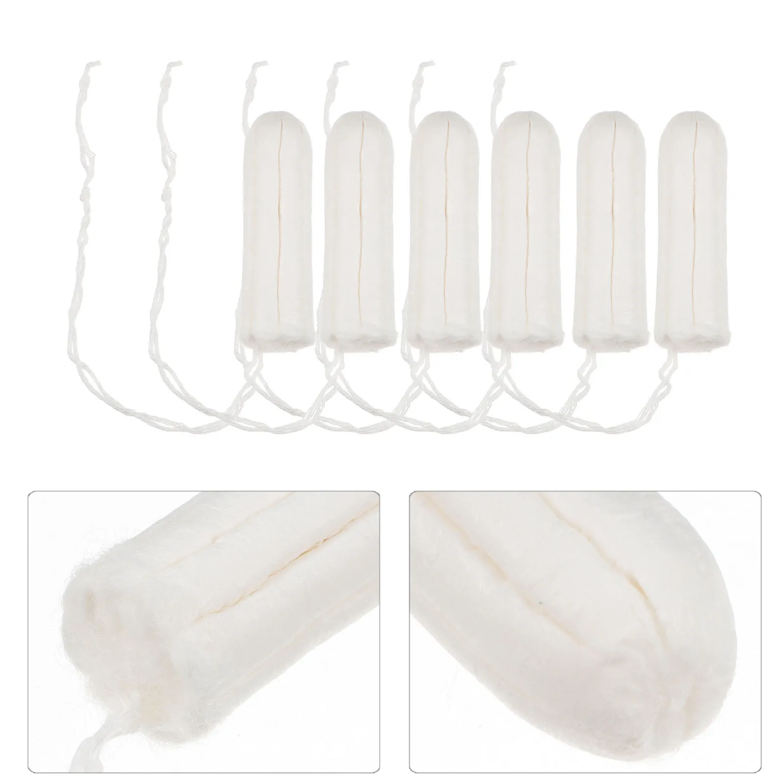 

30pcs Sanitary Tampon Lightweight Menstrual Pads for Female Super Absorbent Portable Women Health Care Supplies Cotton Dry