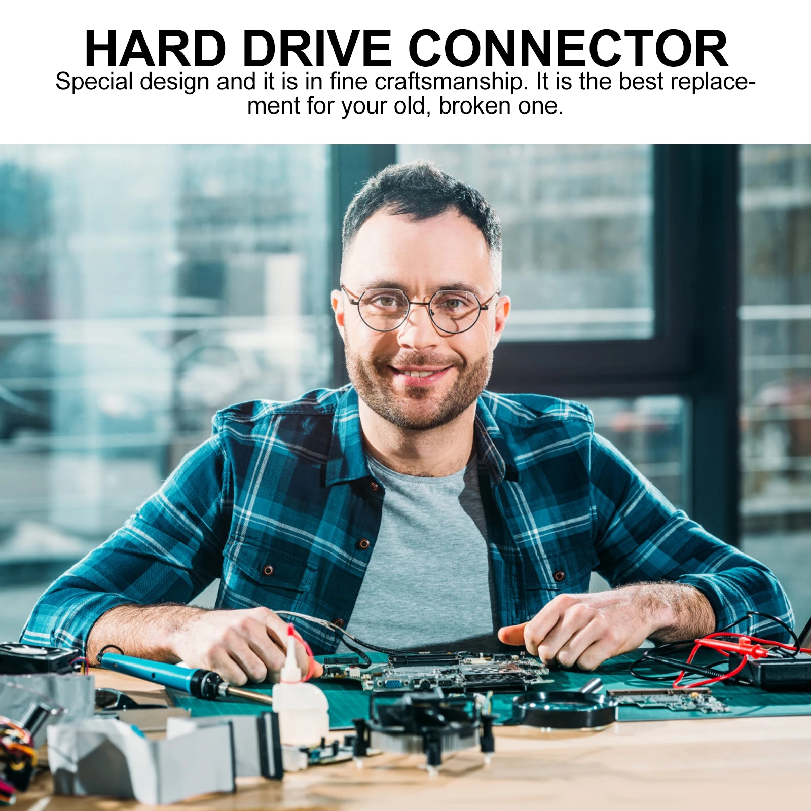 

2.5 Inch Connector Adapter Hard Drive Replacement Laptop Upgrade Repair Part Fine Craftsmanship Hard Disk Interposer