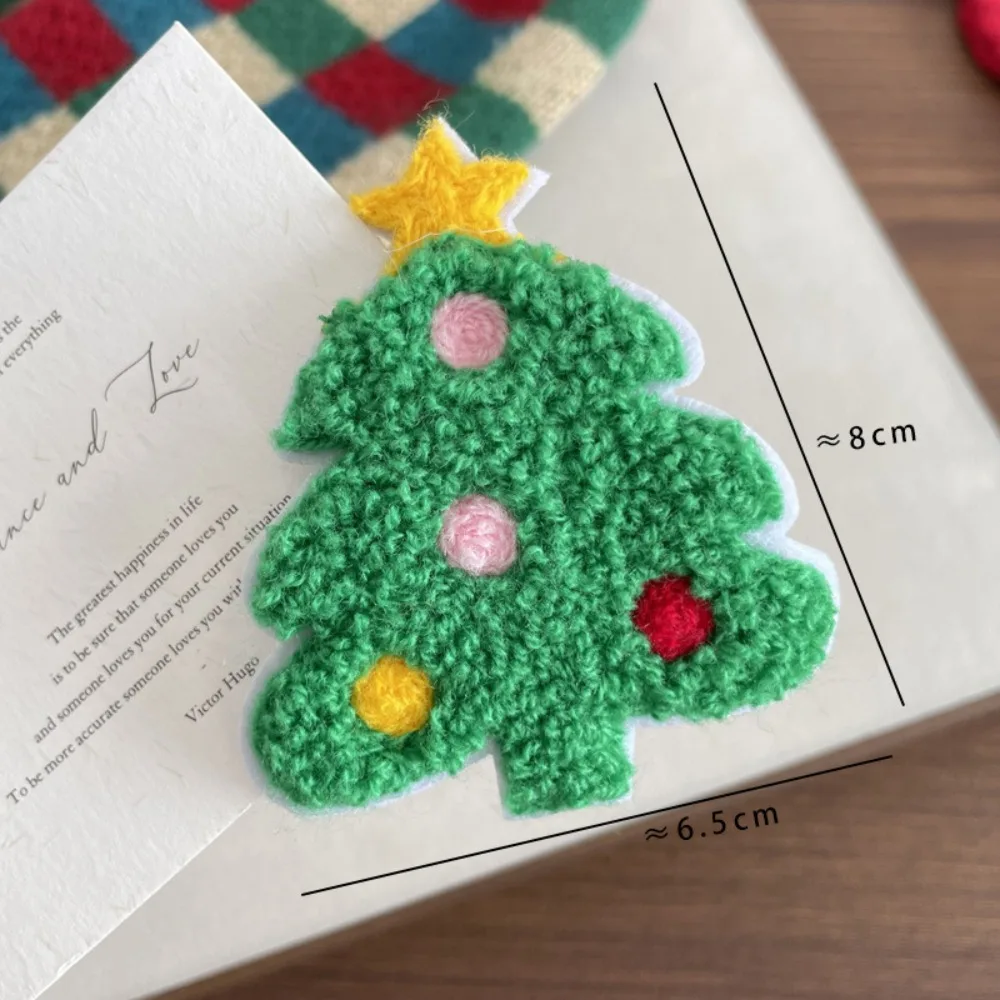 

Exquisite Polar Bear Christmas Hair Clip Gloves Snowman Plush Xmas Barrettes Bow Star Santa Claus Hairpin Christmas