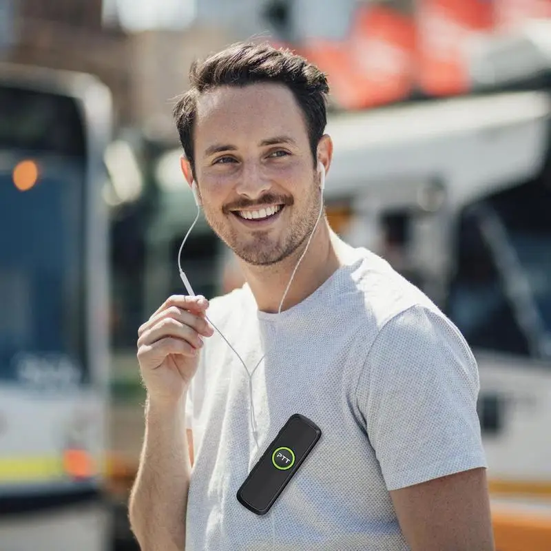 Mini Walkie Talkies de dos vías, Radio portátil, transceptor para restaurantes, deportes al aire libre, supermercado, Hospital, turismo