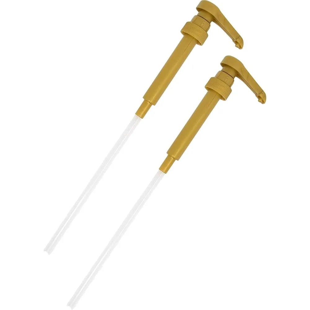 Garden Furniture-Syrup Pump Compatible with Torani, DaVinci and Skinny (Set of 2) - fits bottles (25.4 oz-750ml) (Gold) image 5