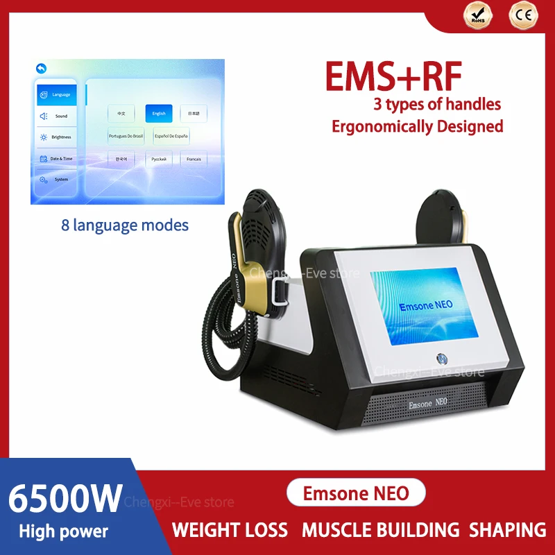 

New Professional 2025 Non-Invasive Body Sculpting Machine Emsone NEO Fat Removal Rf Slimming Muscle Sculpt Machine