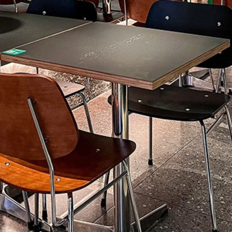 

Водонепроницаемый черный журнальный столик, круглый жаровня, расслабляющий обеденный стул, удобная мебель для гостиной, кафе, Soffbord XY40KFZ