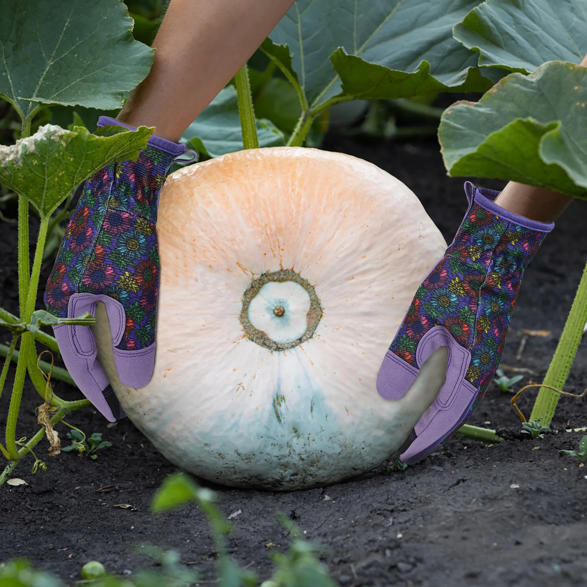 Guantes de jardín para mujer, manoplas para trabajo de deshierbe, excavación, plantación, jardinería, trabajo ligero, pantalla táctil transpirable,