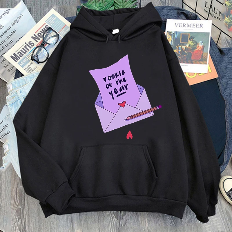 

Young Miko - rookie of the year Hoodies Men/Women Hooded Sweatshirts Casual Long Sleeve Graphic Pullovers with Hooded Male Tops