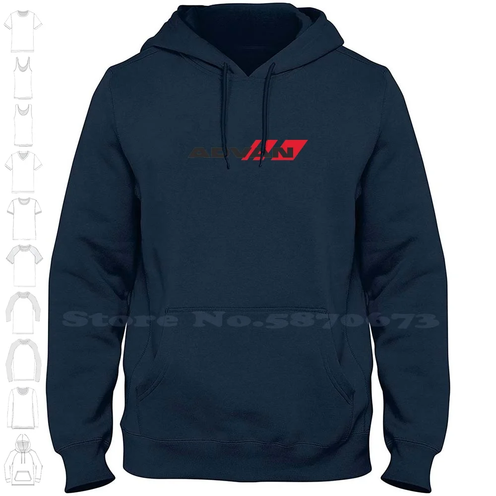 Advan Logo Fashion Sweatshirt Hoodie Top Quality Graphic 100% Cotton Hoodies