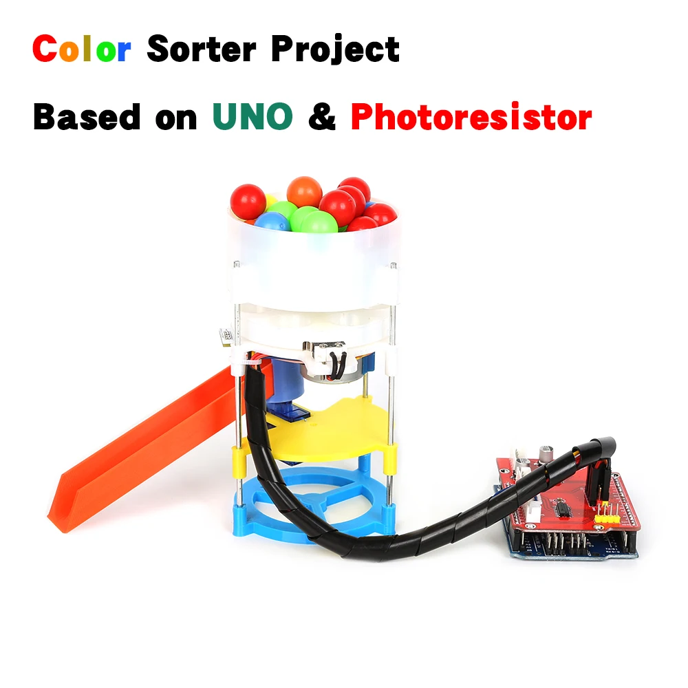 Open Source Color Sorter For Arduino Based School Science For Arduino DIY Kit STEM Education Physics Teaching