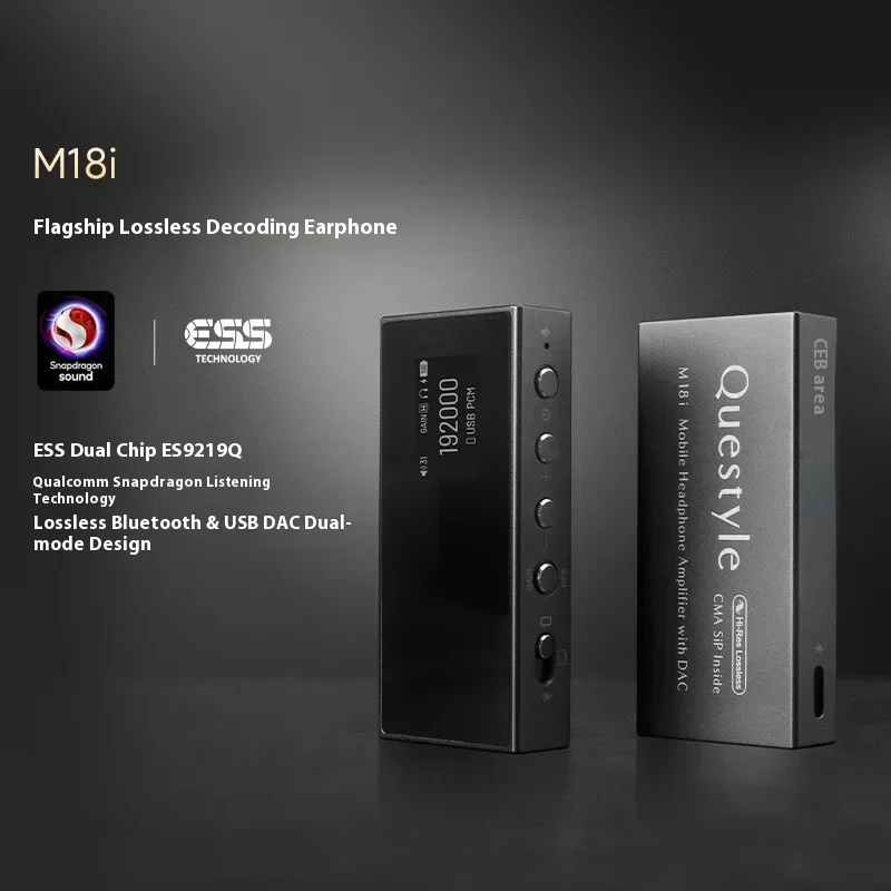 Questyle M18i мобильный портативный Bluetooth декодирующий усилитель для наушников без потерь с ЦАП для телефона Android IOS HIFI декодер на заказ