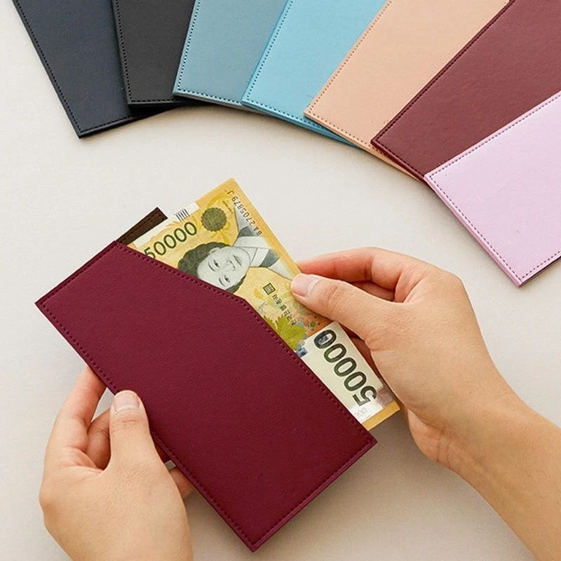 Long Envelope Wallet Money Women Men Pocket Bag Korean Outdoor Sports Lightweight Coin Purse Clutch Bag Small Card Holder