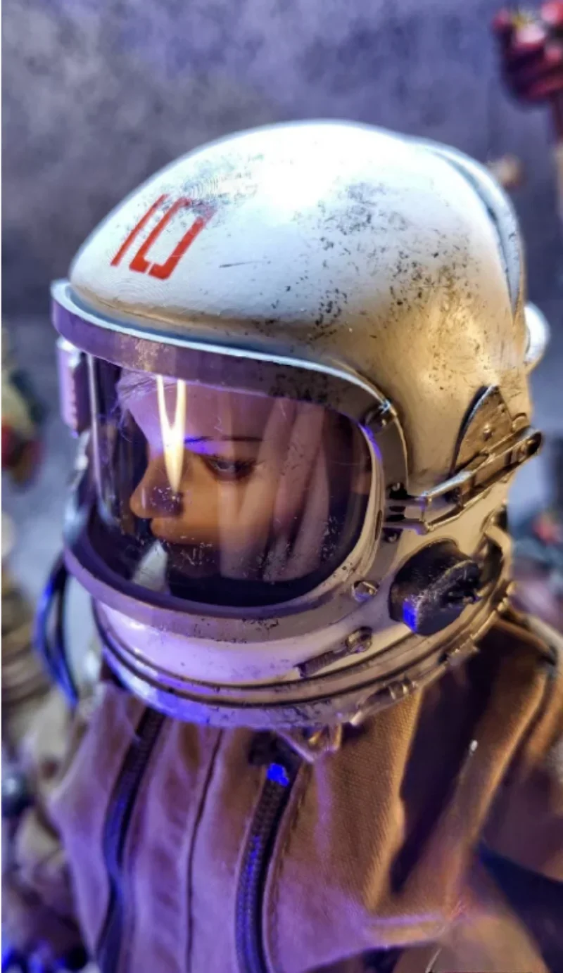 1/6 Scale Astronaut Helmet （Make An Old Version）Model for 12'' Male&female