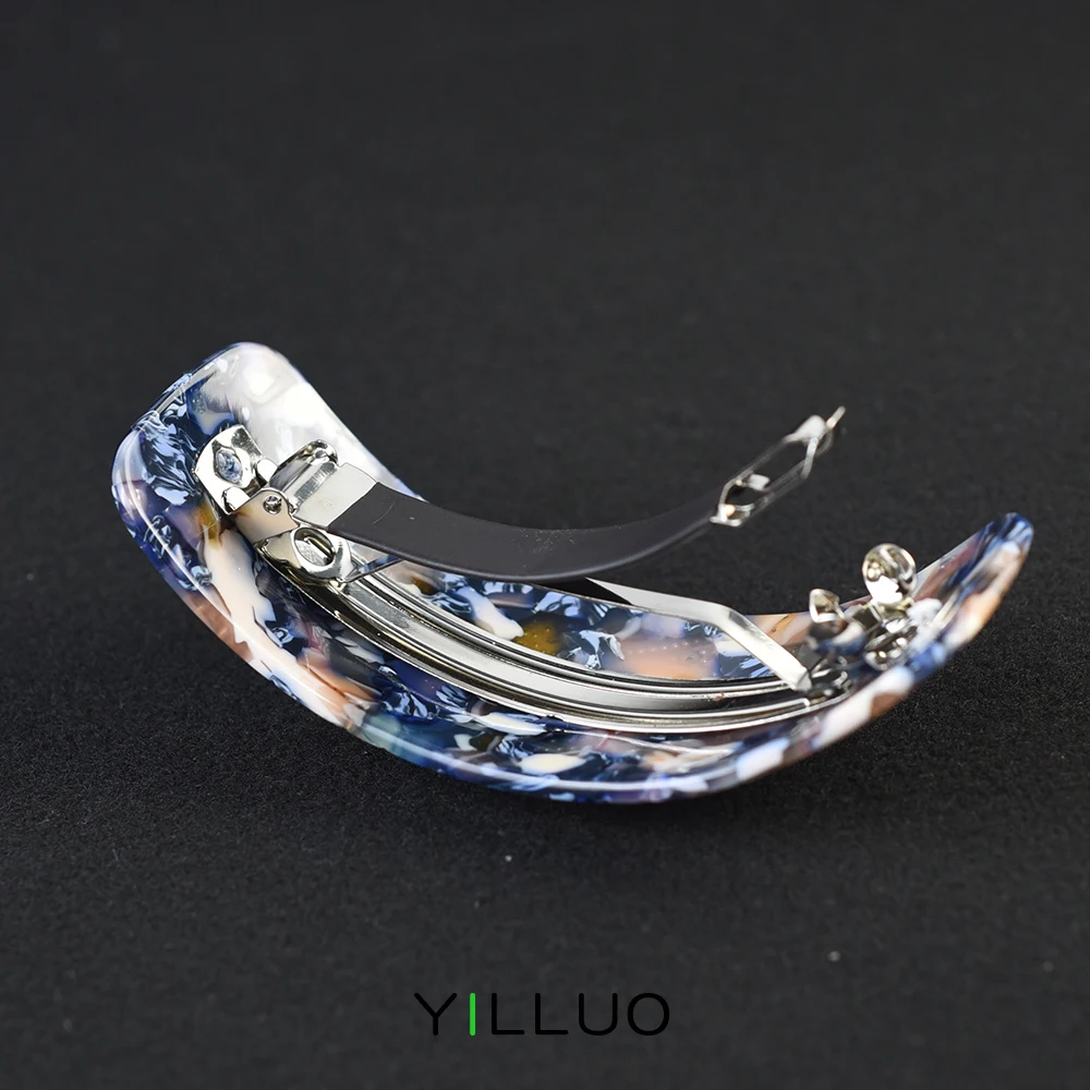 Women Headwear Large Size Rhinestone Hair Clip Ponytail Clamp Fashion Hair Barrette Cute Hair Accessories For Women