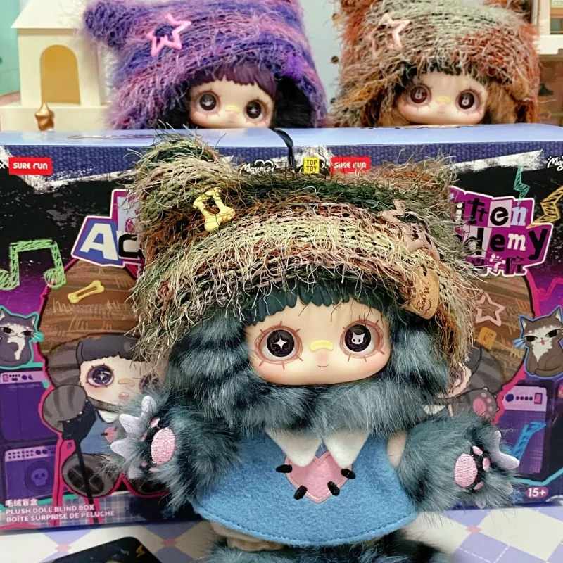 

2026 In Stock NEW Maymei Kitten Academy Series Plush Blind Box Caixa Caja Cute Doll Girl Birthday Gift Mystery Box Bag Oranments
