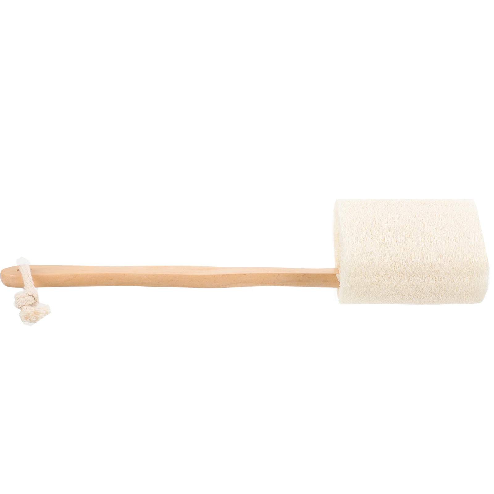 

Natural Loofah Bath Brush Body Cleaning Exfoliating Scrubber Long Handle Wood Shower Sponge Bath Grooming Tools