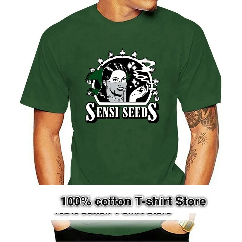 

Sensi Seeds Reggae Мужские футболки с рок-футболкой Дизайнерская футболка