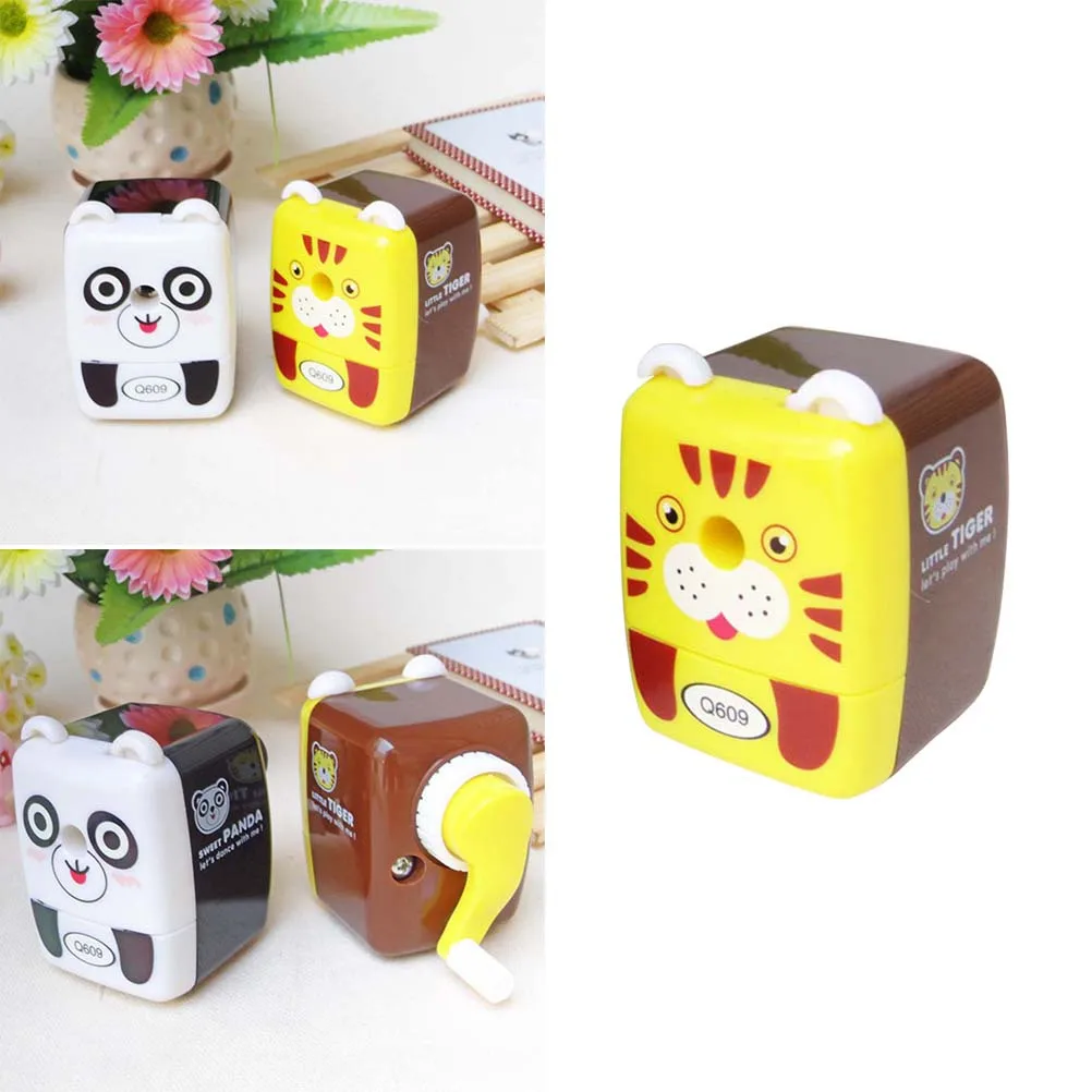 

1Pcs Lovely Cartoon Pencil Sharpener Lightweight Office School Supplies Fun Gift for Kids Birthday New Term