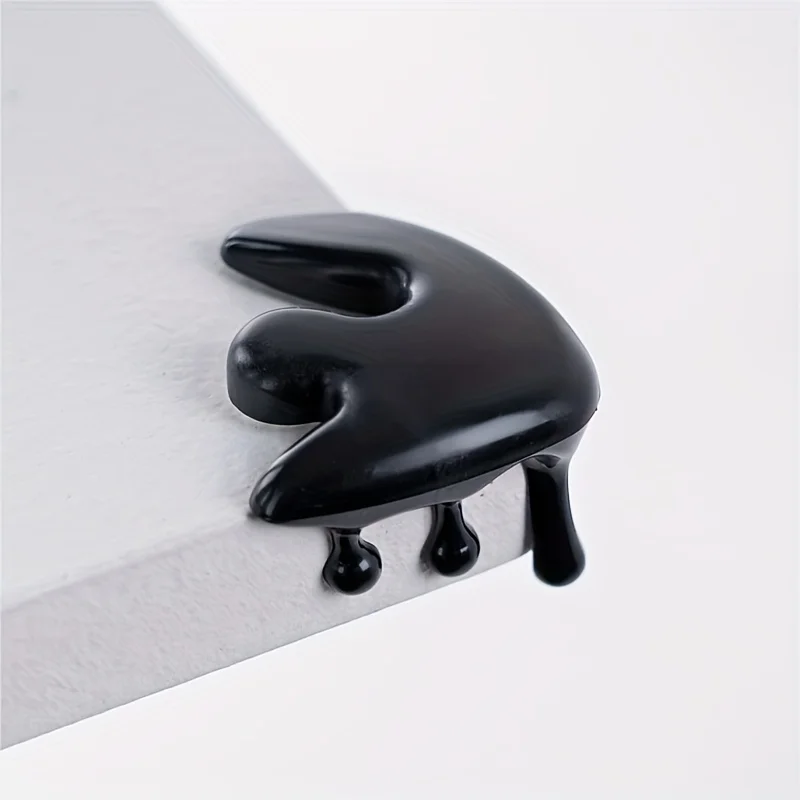 ตัวป้องกันมุมกันน้ำทรงหยดน้ำแบบทนทาน 4 ชิ้น - ตัวป้องกันเฟอร์นิเจอร์พลาสติกสำหรับโต๊ะ โต๊ะกาแฟ ตู้เสื้อผ้า