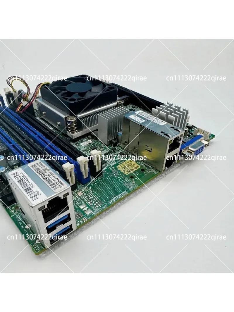 Mini ITX Motherboard D1521 Dual 10 Gigabit LAN for NAS Server Virtual Machine - High-Speed Networking for Compact Systems