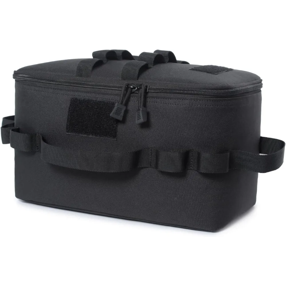 11L Taktische Isolierte Kühltasche Stoßfeste Gaskocher-Aufbewahrungstasche Outdoor Camping Picknick Thermotasche Schulter-Handtasche