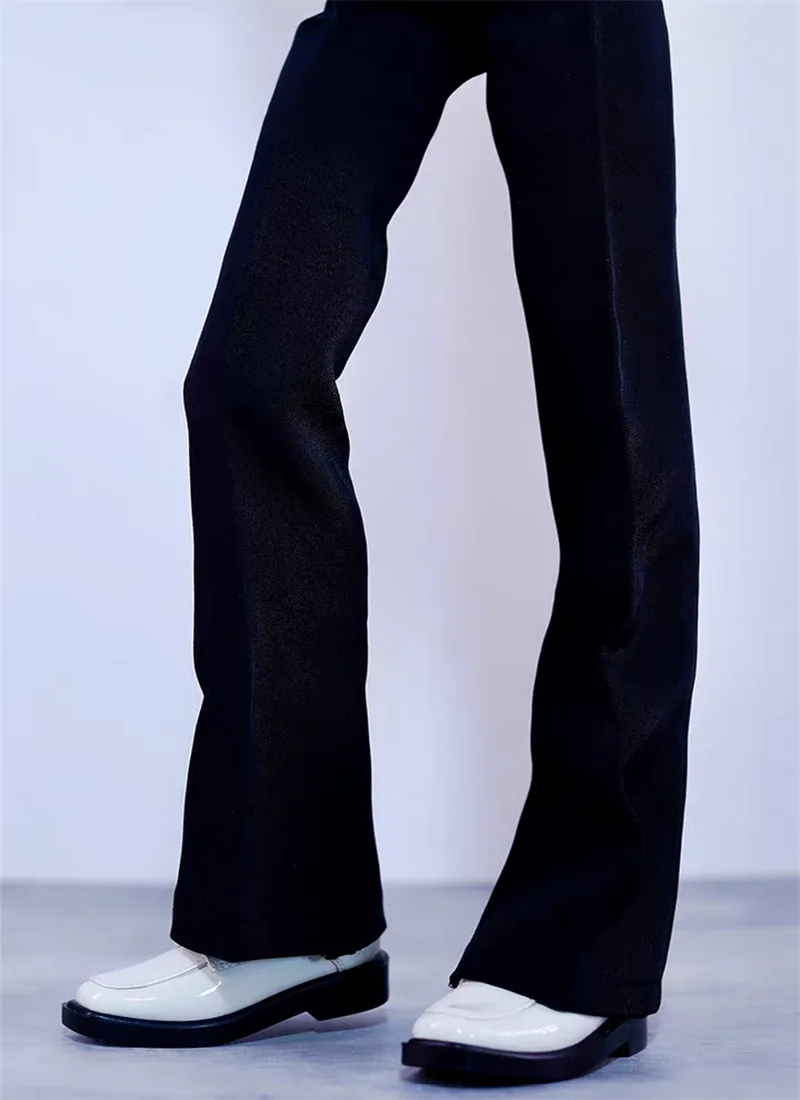 

BJD doll clothes are suitable for sizes 1/4 1/3 68 70 ID75 black flared pants long pants suit pants leg repair pants men's pants