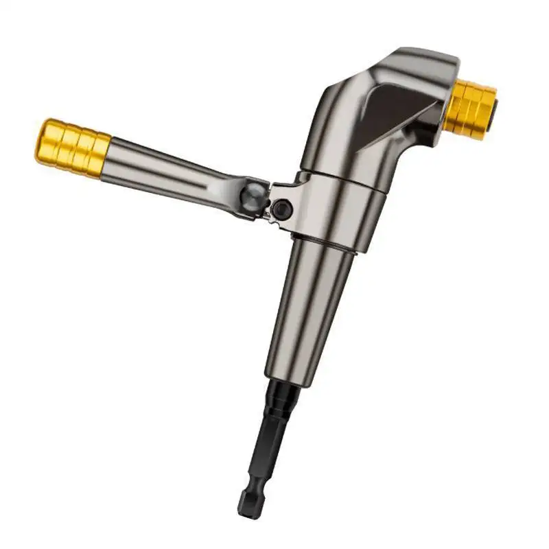 

Electric batch head turning corner device, narrow space drilling screw batch turning labor-saving screw right angle