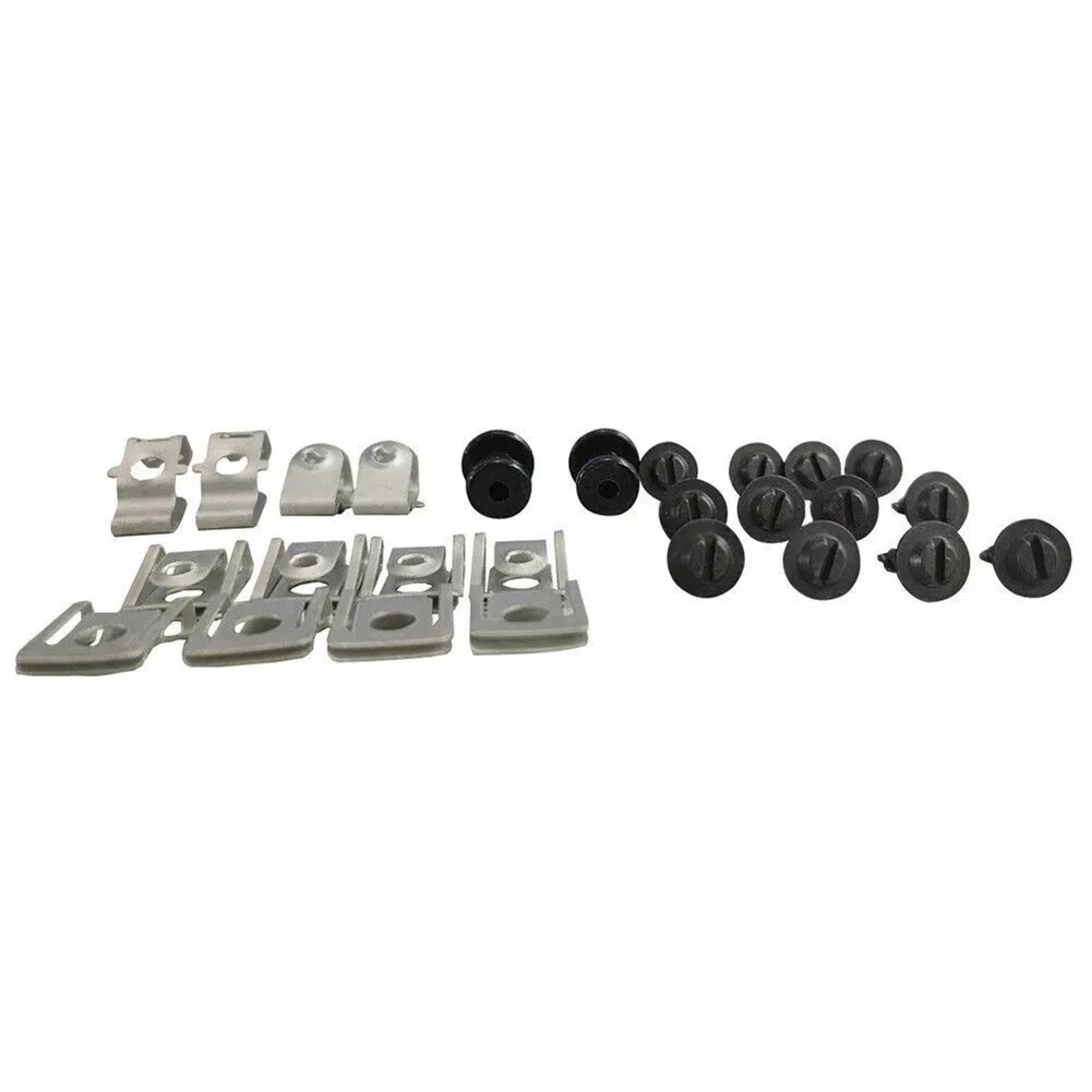 Screw Kit A4 Undertray Clips Automotive Fastening Solutions Anti-Corrosion Clips Non-Deformation Fasteners For A4 B8