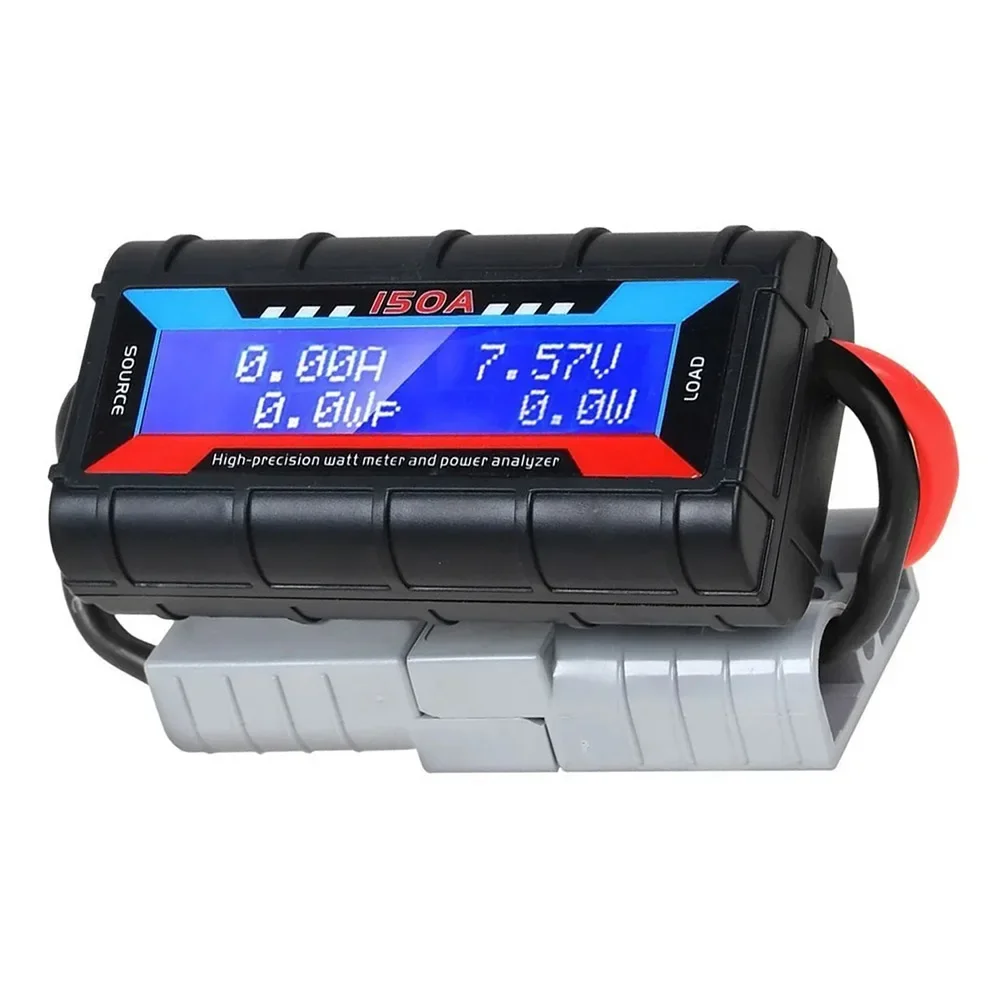 

150A/200A Digital LCD Ampere Power Meter, Power Analyzer, Solar RV Power Meter, Compatible With Andersons And Unplug Tool