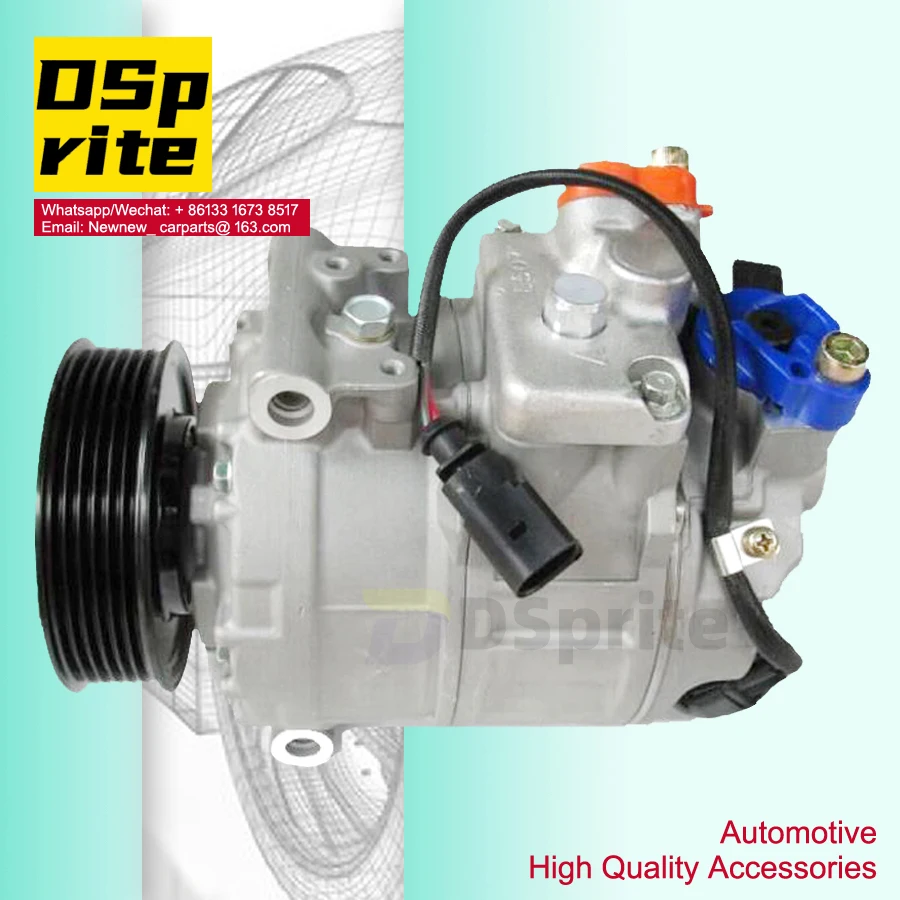 7SEU17C 7E0820803A 7E0260803G A/C AC Compressor For Volkswagen Transporter T5 Multivan Amarok 7E0820803 7E0820803F 7E0820803J